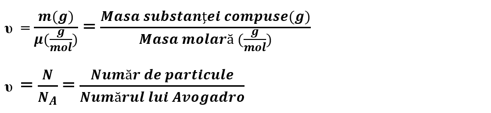 Vi3 Legea Lui Avogadro Volum Molar Fizichim 1030